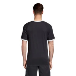 Adidas Originals 3-Stripes Tee Sportshirt Black Herren -Bekleidungsgeschäft adidas 3stripes tee cw1202 02 grossnNXh6GaBxEuz1