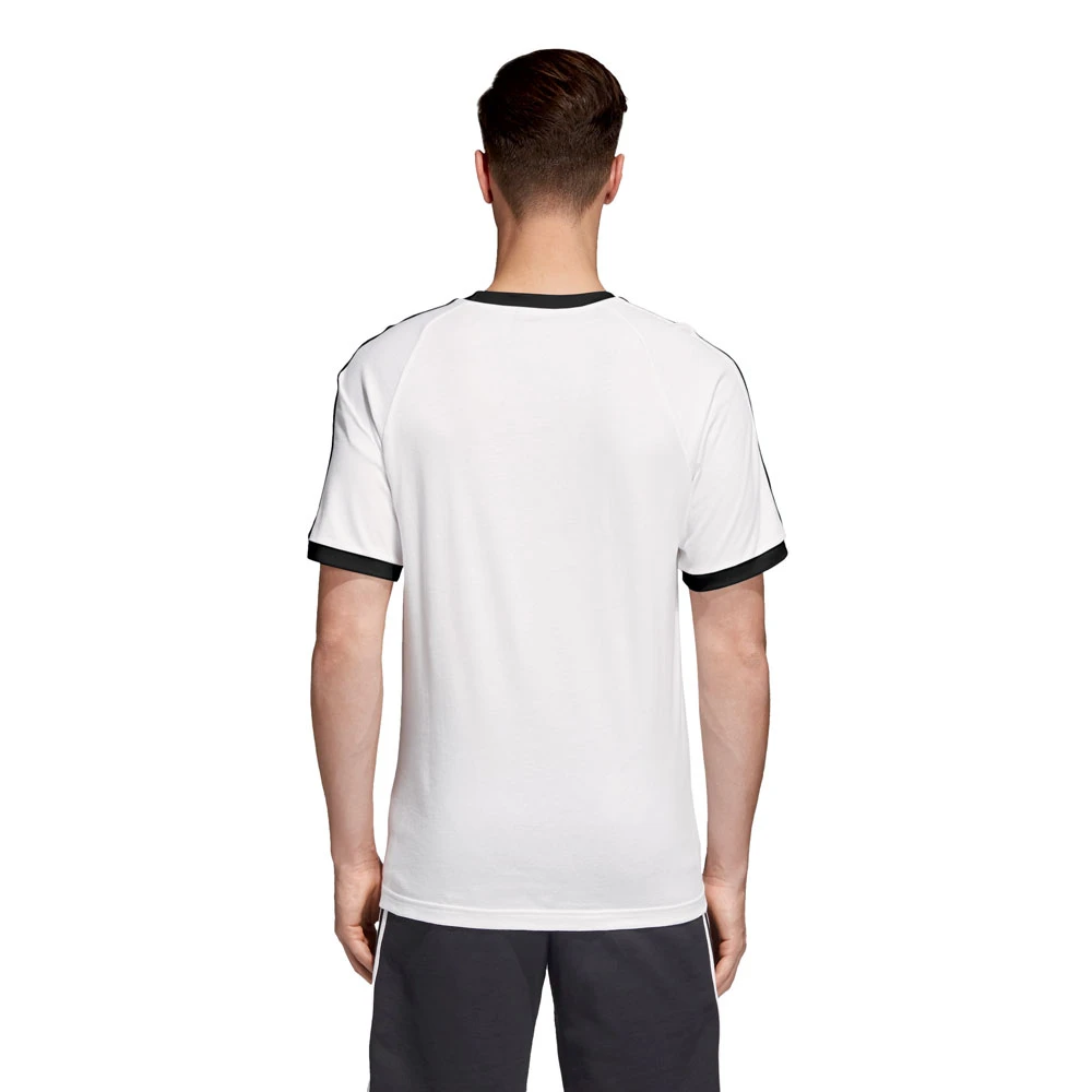 Adidas Originals 3-Stripes Tee T-Shirt White Herren 3 Adidas Originals 3-Stripes Tee T-Shirt White Herren - Image 3