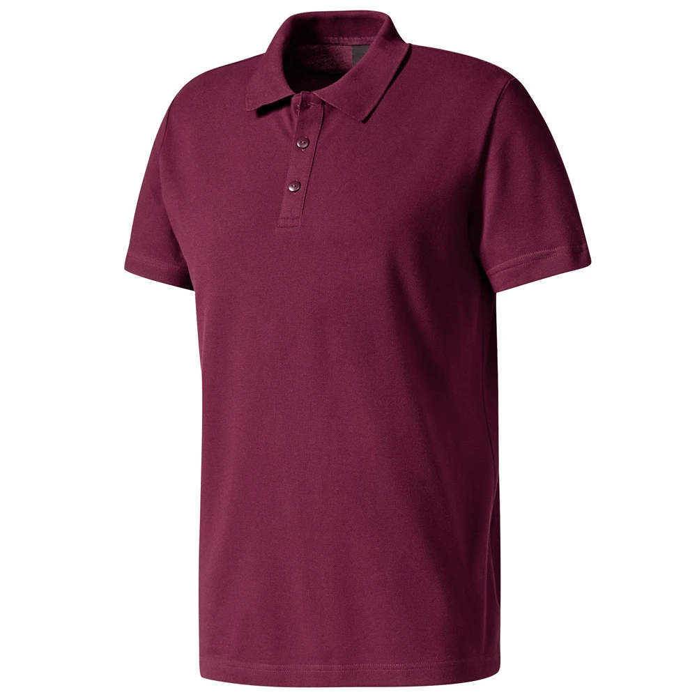 Adidas Performance Essentials Base Polo Shirt Maroon Herren 1 Adidas Performance Essentials Base Polo Shirt Maroon Herren