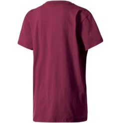 Adidas Originals Big Trefoil Tee Shirt Collegiate Burgundy Damen -Bekleidungsgeschäft adidas big trefoil br9742 01 grossktSR3l5X79bh5