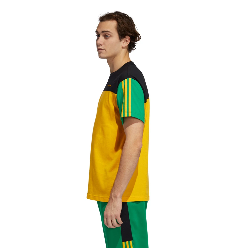 Adidas Originals Classics T-Shirt Active Gold/Black Herren 2 Adidas Originals Classics T-Shirt Active Gold/Black Herren - Image 2