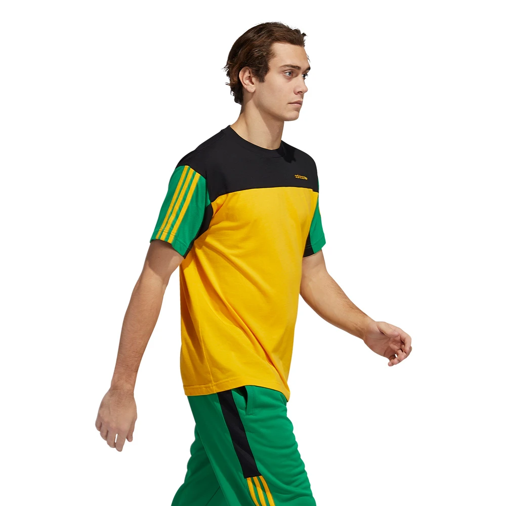 Adidas Originals Classics T-Shirt Active Gold/Black Herren 4 Adidas Originals Classics T-Shirt Active Gold/Black Herren - Image 4