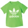 Adidas Originals Trefoil Tee Shirt Semi Solar Green Kinder