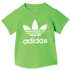 Adidas Originals Trefoil Tee Shirt Semi Solar Green Kinder