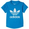 Adidas Originals Trefoil Tee Shirt Shock Blue S16 Kinder