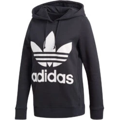 Adidas Originals Trefoil Hoody Black Damen -Bekleidungsgeschäft adidas hoody ce2408 03 gross5TBkIXrsAb60K