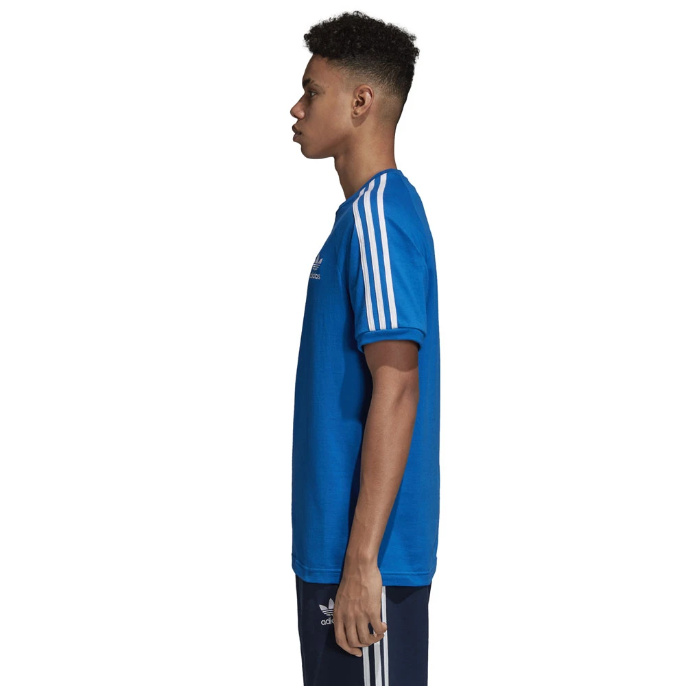 Adidas Originals 3-Stripes Tee Shirt Bluebird Herren 2 Adidas Originals 3-Stripes Tee Shirt Bluebird Herren - Image 2