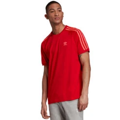Adidas Originals 3-Stripes Tee Kurzarmshirt Scarlet Herren