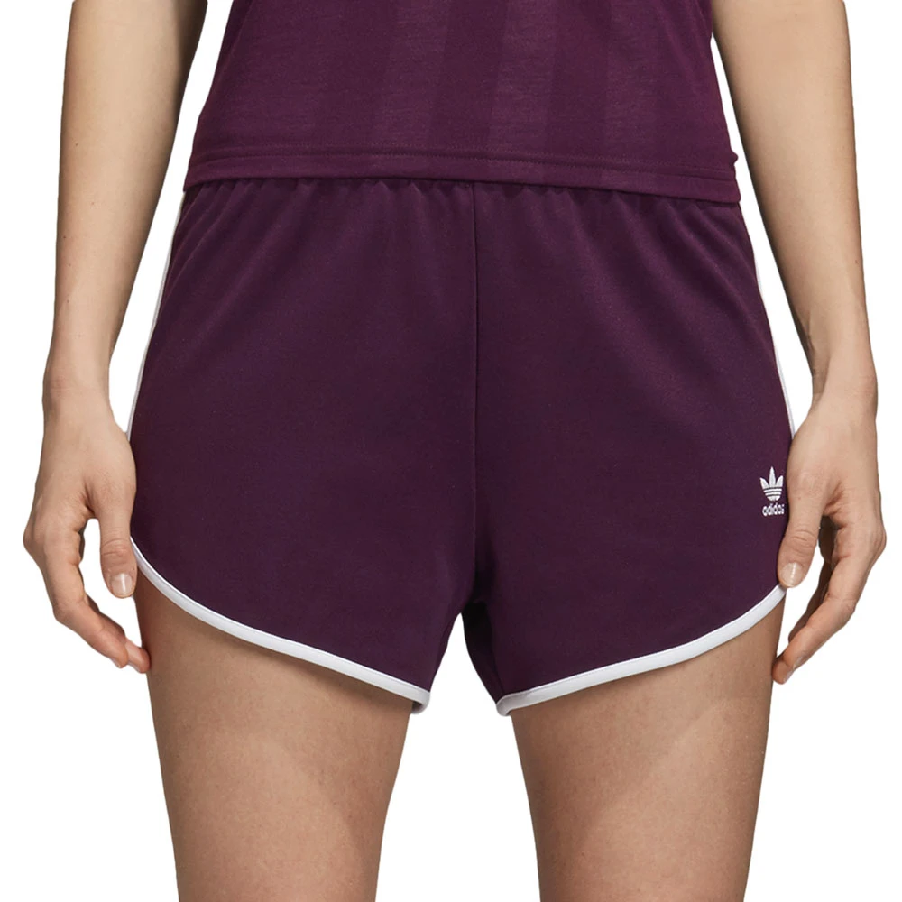 Adidas Originals AA-42 Retro Shorts Red Night Damen 1 Adidas Originals AA-42 Retro Shorts Red Night Damen