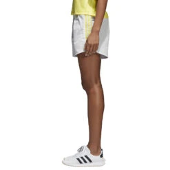 Adidas Originals Fashion League Satin Kurze Hose Vintage White Damen -Bekleidungsgeschäft adidas originals fashion league satn ce5501 02 gross