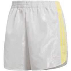 Adidas Originals Fashion League Satin Kurze Hose Vintage White Damen