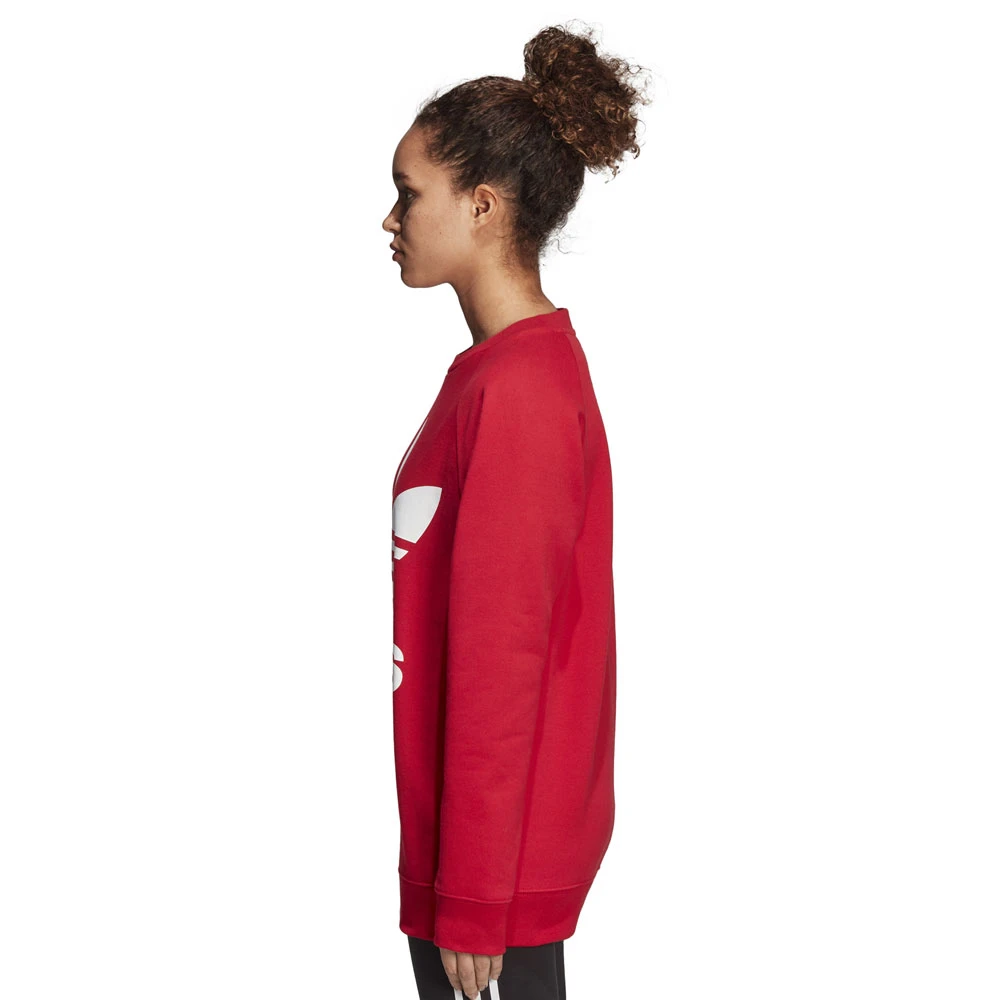 Adidas Originals Oversized Pullover Real Red Damen 3 Adidas Originals Oversized Pullover Real Red Damen - Image 3
