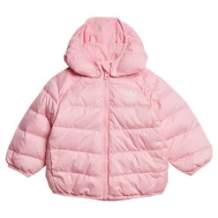 Adidas Originals Real Down Jacket Daunenjacke Light Pink/White Kinder