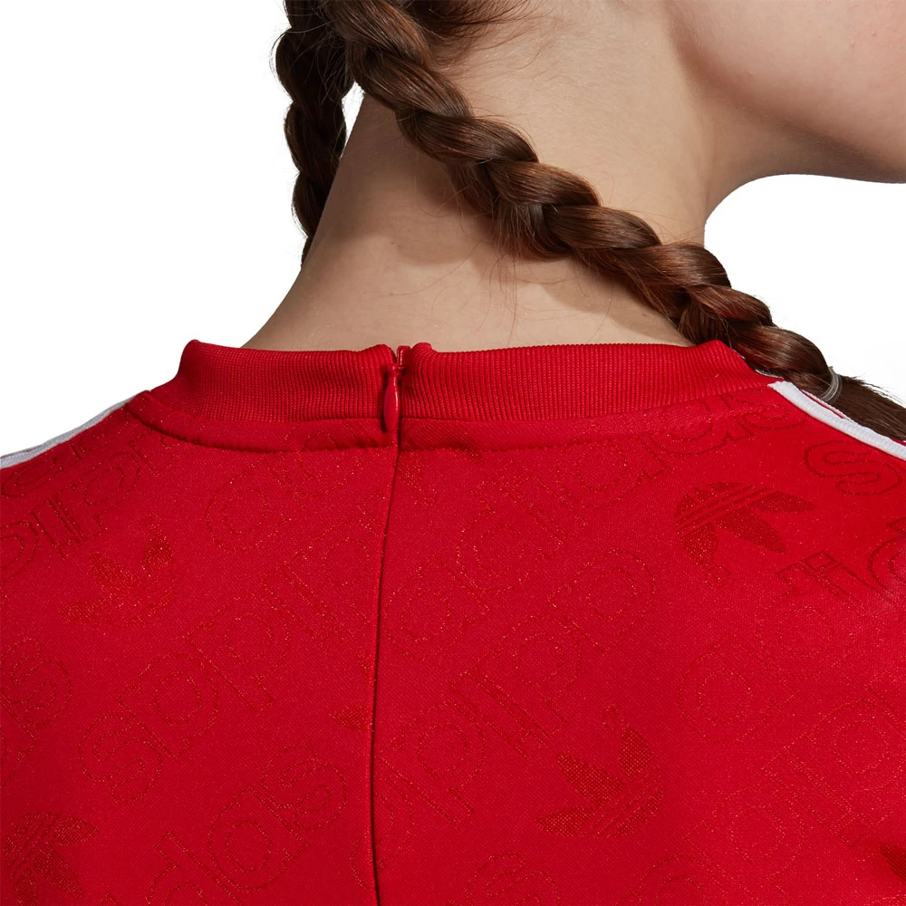 Adidas Originals Short Sleeve Body Bodysuit Scarlet Damen - Image 4