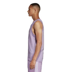 Adidas Originals Trefoil Tank Achselshirt Purple Glow Herren -Bekleidungsgeschäft adidas originals trefoil tank dv1507 02 grossIKOLlTmpJTeEq