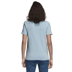 Adidas Originals Trefoil Tee Shirt Ash Grey/White Damen -Bekleidungsgeschäft adidas originals trefoil tee cv9891 02 grossY6aEBngWt5Ohu