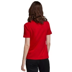 Adidas Originals Trefoil Tee Kurzarmshirt Scarlet Damen -Bekleidungsgeschäft adidas originals trefoil tee scarlet ed7493 02 grossNe6kkDEjdkocP