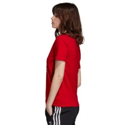 Adidas Originals Trefoil Tee Kurzarmshirt Scarlet Damen -Bekleidungsgeschäft adidas originals trefoil tee scarlet ed7493 03 grosswwxApO27ceEKe