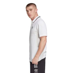 Adidas Originals Pique Polo-Shirt White Herren -Bekleidungsgeschäft adidas pique polo fm9954 02 grosssE9q3C3CsTWKt