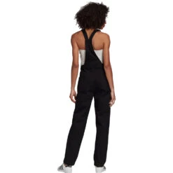 Adidas Originals R.Y.V. Latzhose Black Damen -Bekleidungsgeschäft adidas ryv dungarees GD3877 02 gross