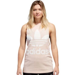 Adidas Originals Trefoil Tank Top Blush Pink Damen