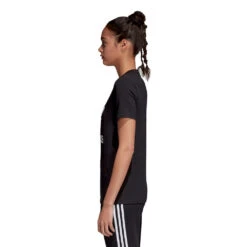 Adidas Originals Trefoil Tee Shirt Black/White Damen -Bekleidungsgeschäft adidas trefoil tee cv9888 01 gross1bQdHDZfwzBnh