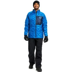 Burton [ak] Baker Down Insulator Daunen-Jacke Lapis Blue/Dress Blue Herren -Bekleidungsgeschäft burton ak baker down insulated jacket 22065100400 04 gross