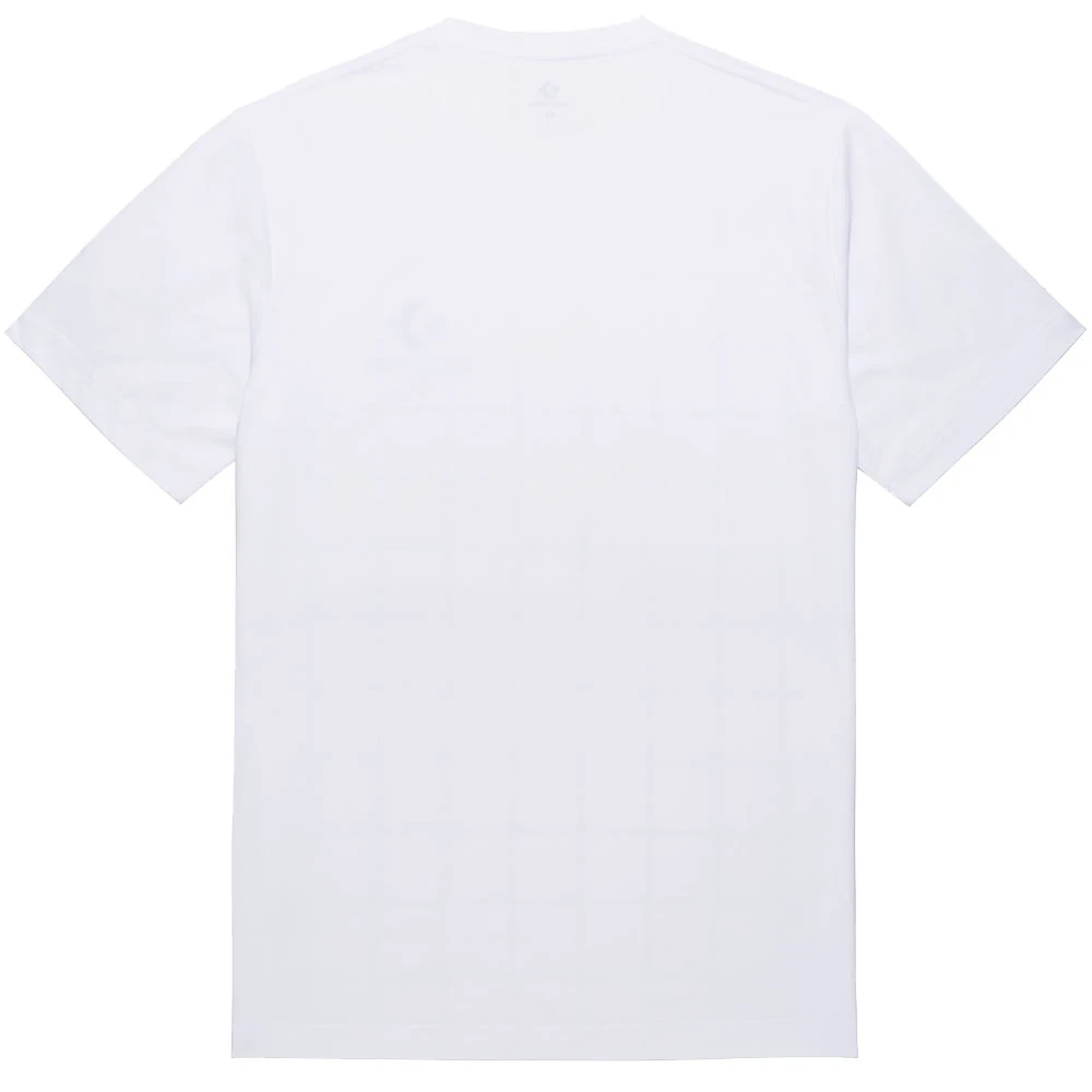 Converse Left Chest Star Chevron Baumwollshirt White Herren 2 Converse Left Chest Star Chevron Baumwollshirt White Herren - Image 2