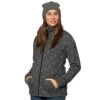 Elkline Come Together Fleecejacke Black Damen