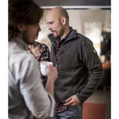 FJÄLLRÄVEN Fjällräven Buck Fleece Fleecejacke Graphite Herren -Bekleidungsgeschäft fjaellraeven buk fleece f81328 031 graphite 02 grosscUzlDKyX1KyEW