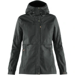 FJÄLLRÄVEN Fjällräven Kaipak Outdoorjacke Dark Grey-Black Damen