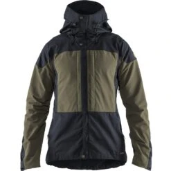 FJÄLLRÄVEN Fjällräven Keb Funktionsjacke Dark Navy Light Olive Herren