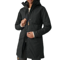 FJÄLLRÄVEN Fjällräven Kiruna Padded Parka Winterparka Black Damen -Bekleidungsgeschäft fjaellraeven kiruna jacket f89644 550 05 gross