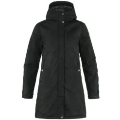FJÄLLRÄVEN Fjällräven Kiruna Padded Parka Winterparka Black Damen