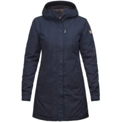 FJÄLLRÄVEN Fjällräven Kiruna Padded Parka Winterparka Dark Navy Damen