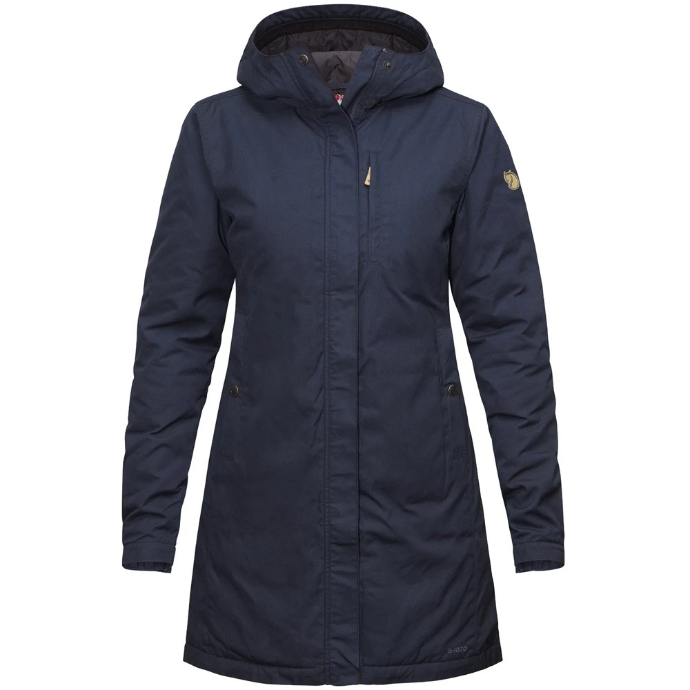 FJÄLLRÄVEN Fjällräven Kiruna Padded Parka Winterparka Dark Navy Damen 1 FJÄLLRÄVEN Fjällräven Kiruna Padded Parka Winterparka Dark Navy Damen