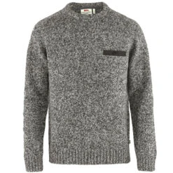 FJÄLLRÄVEN Fjällräven Lada Round-Neck Sweater Grey Herren