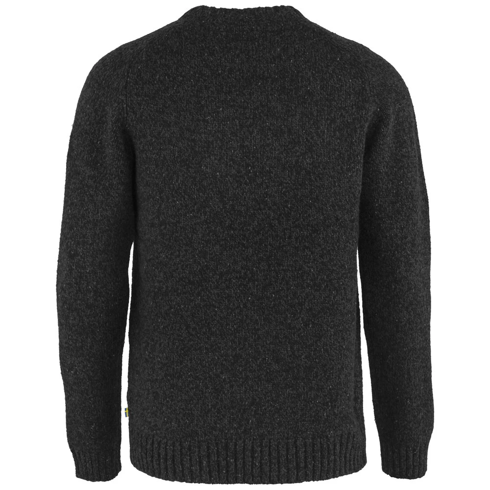 FJÄLLRÄVEN Fjällräven Lada Round-Neck Sweater Black Herren 2 FJÄLLRÄVEN Fjällräven Lada Round-Neck Sweater Black Herren – Bild 2