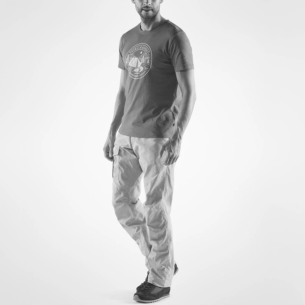 FJÄLLRÄVEN Fjällräven Lägerplats T-Shirt Stone Grey Herren 3 FJÄLLRÄVEN Fjällräven Lägerplats T-Shirt Stone Grey Herren - Image 3
