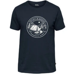 FJÄLLRÄVEN Fjällräven Lägerplats T-Shirt Navy Herren
