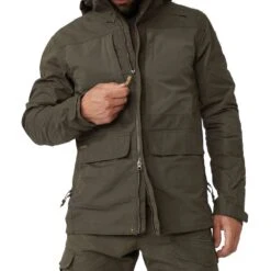 FJÄLLRÄVEN Fjällräven Lappland Hybrid Waldjacke Dark Olive Herren -Bekleidungsgeschäft fjaellraeven lappland hybrid f90170 633 06 grossP1EVGhzPPJLP2