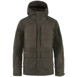 FJÄLLRÄVEN Fjällräven Lappland Hybrid Waldjacke Dark Olive Herren