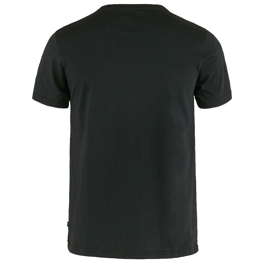 FJÄLLRÄVEN Fjällräven Logo T-Shirt Black Herren 2 FJÄLLRÄVEN Fjällräven Logo T-Shirt Black Herren - Image 2