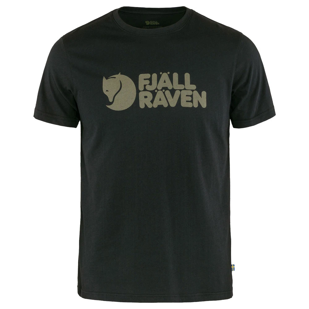 FJÄLLRÄVEN Fjällräven Logo T-Shirt Black Herren 1 FJÄLLRÄVEN Fjällräven Logo T-Shirt Black Herren