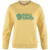 FJÄLLRÄVEN Fjällräven Logo Sweater Sweatshirt Mais Yellow Damen