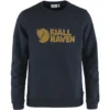 FJÄLLRÄVEN Fjällräven Logo Sweater Sweatshirt Dark Navy Herren
