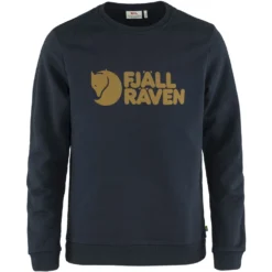 FJÄLLRÄVEN Fjällräven Logo Sweater Sweatshirt Dark Navy Herren