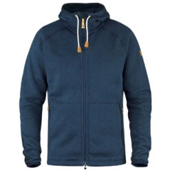 FJÄLLRÄVEN Fjällräven Övik Fleece Hoodie Navy Herren -Bekleidungsgeschäft fjaellraeven oevik fleece hoodie f82252 560 04 gross