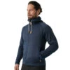 FJÄLLRÄVEN Fjällräven Övik Fleece Hoodie Navy Herren