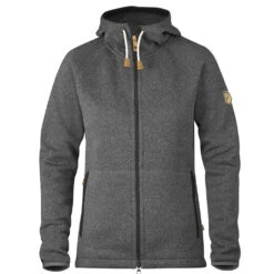 FJÄLLRÄVEN Fjällräven Övik Fleece Fleecehoodie Dark Drey Damen